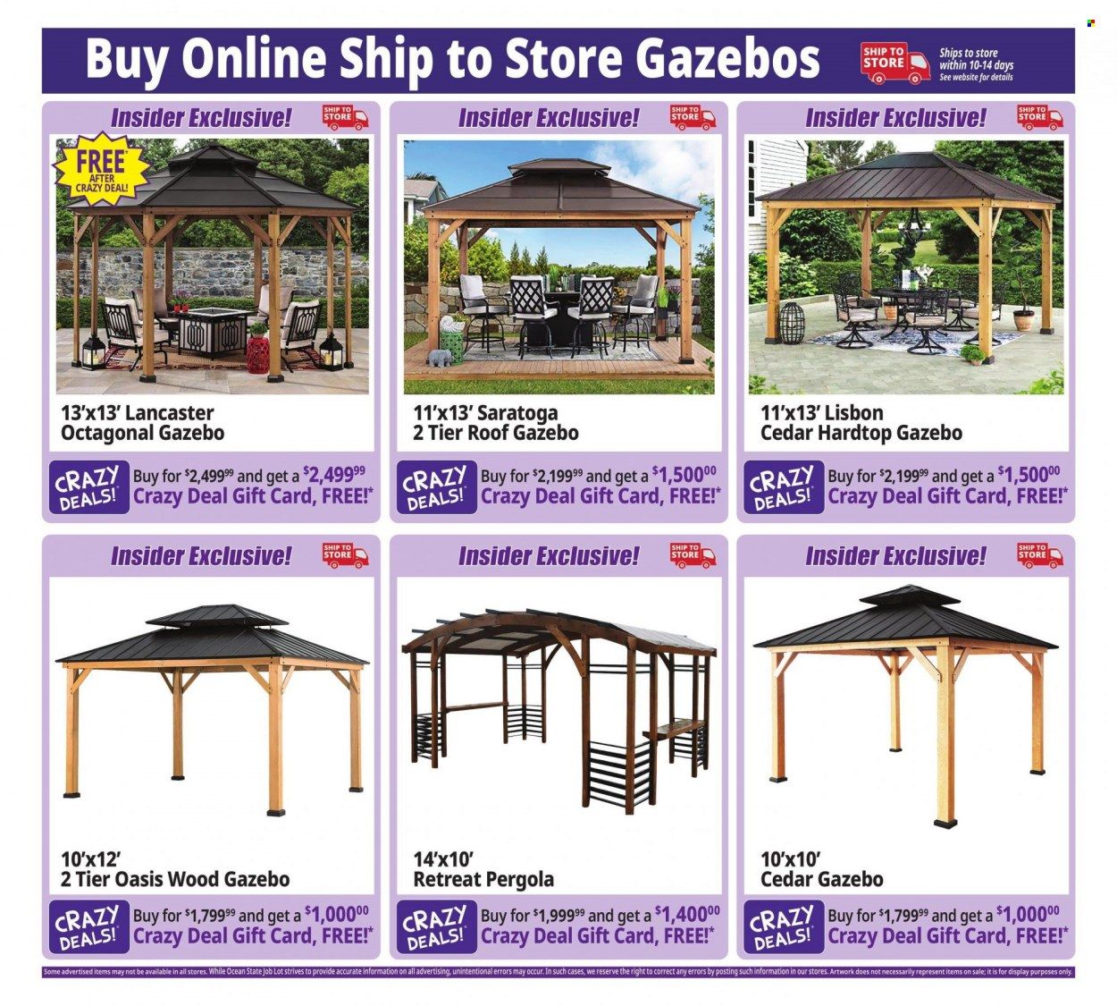 Ocean State Job Lot (CT, MA, ME, NH, NJ, NY, RI, VT) Weekly Ad Flyer Specials June 29 to July 5, 2023