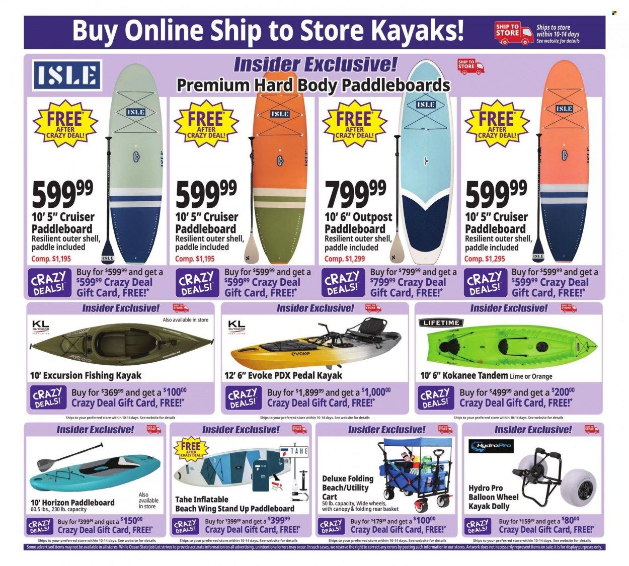 Ocean State Job Lot (CT, MA, ME, NH, NJ, NY, RI, VT) Weekly Ad Flyer Specials June 29 to July 5, 2023