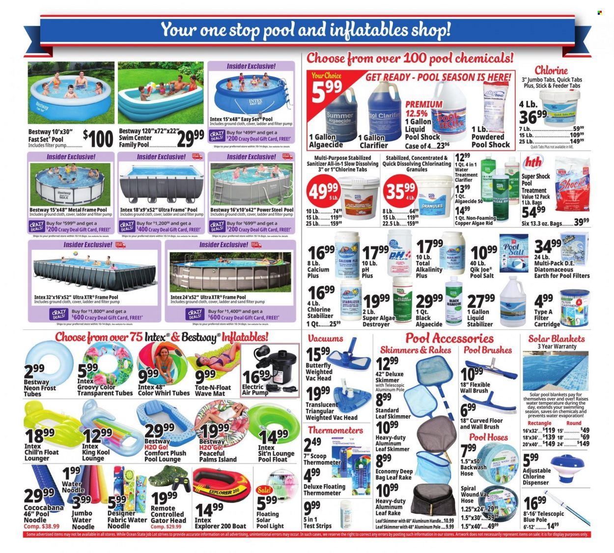 Ocean State Job Lot (CT, MA, ME, NH, NJ, NY, RI, VT) Weekly Ad Flyer Specials June 29 to July 5, 2023