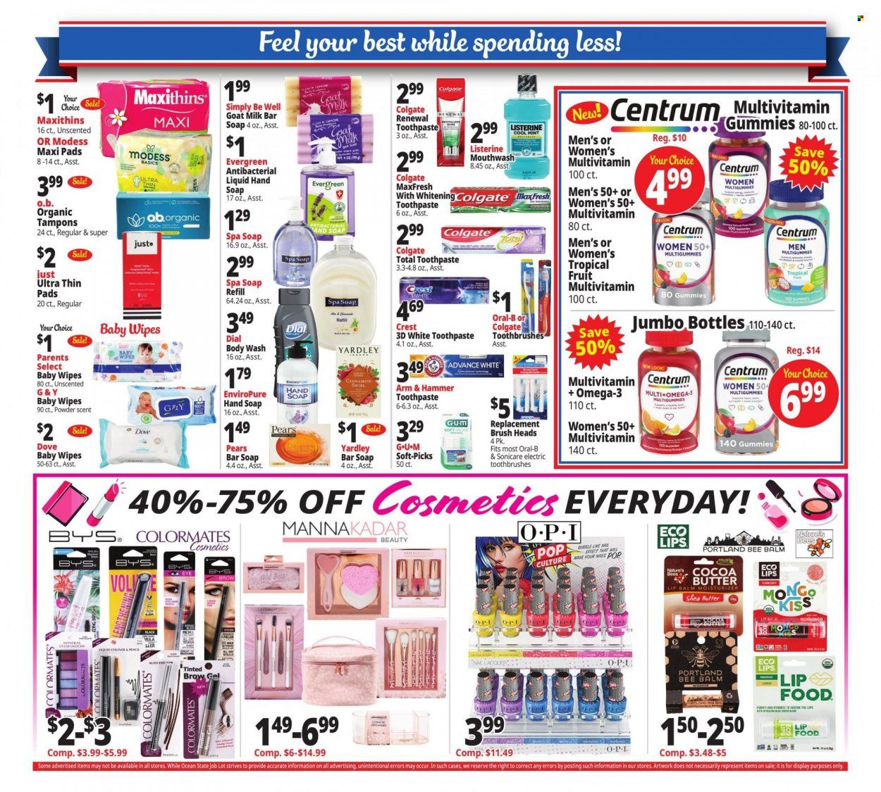 Ocean State Job Lot (CT, MA, ME, NH, NJ, NY, RI, VT) Weekly Ad Flyer Specials June 29 to July 5, 2023