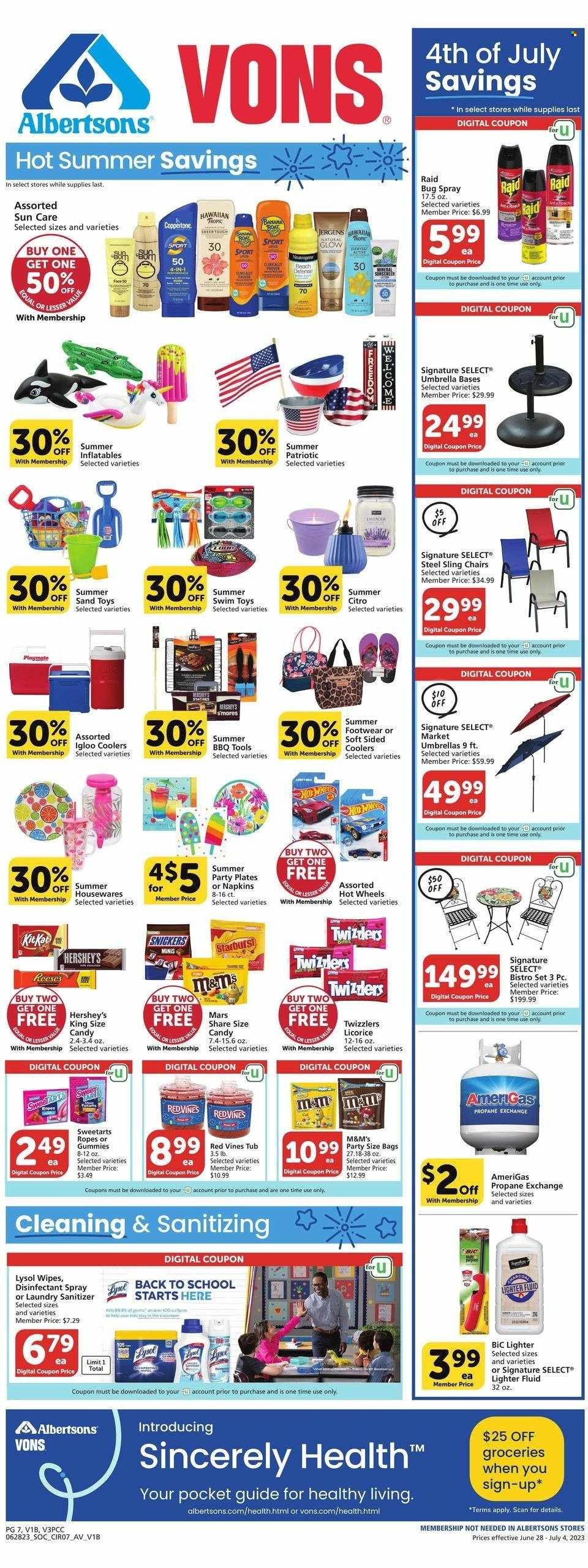 Vons (CA) Weekly Ad Flyer Specials June 28 to July 4, 2023