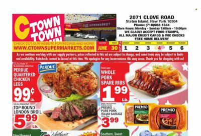 C-Town (CT, FL, MA, NJ, NY, PA) Weekly Ad Flyer Specials June 30 to July 6, 2023