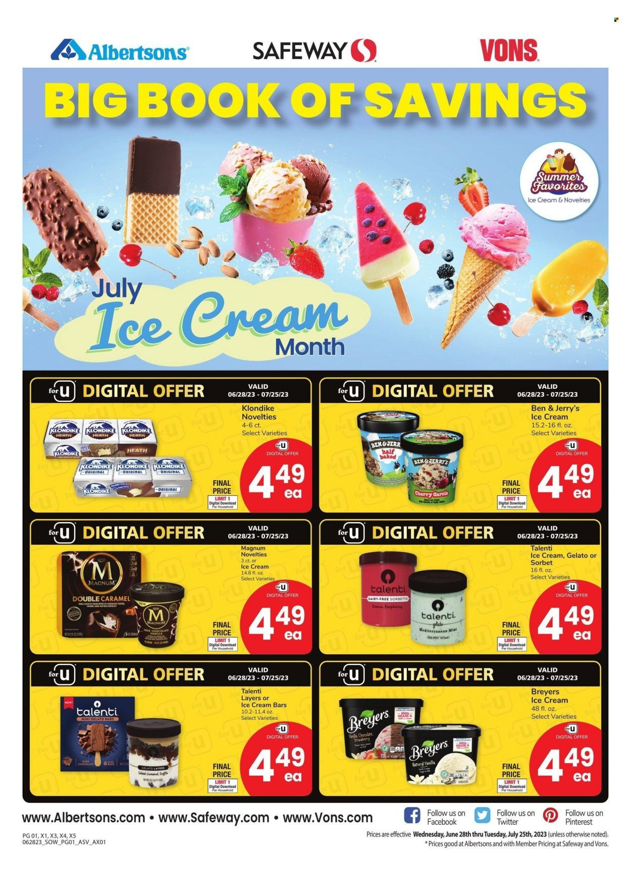 Vons (NV) Weekly Ad Flyer Specials June 28 to July 25, 2023