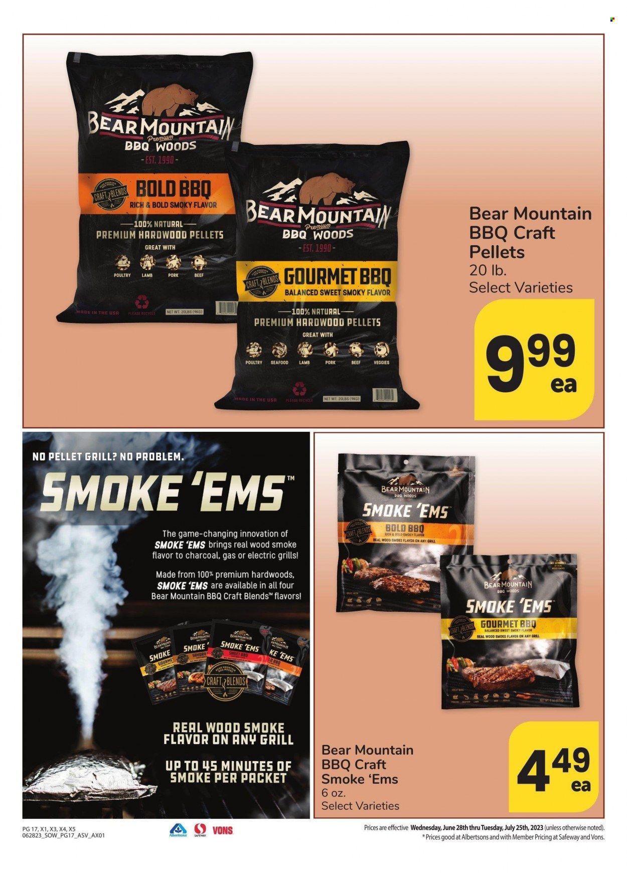 Vons (NV) Weekly Ad Flyer Specials June 28 to July 25, 2023