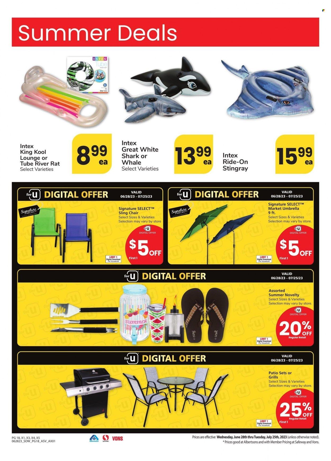 Vons (NV) Weekly Ad Flyer Specials June 28 to July 25, 2023
