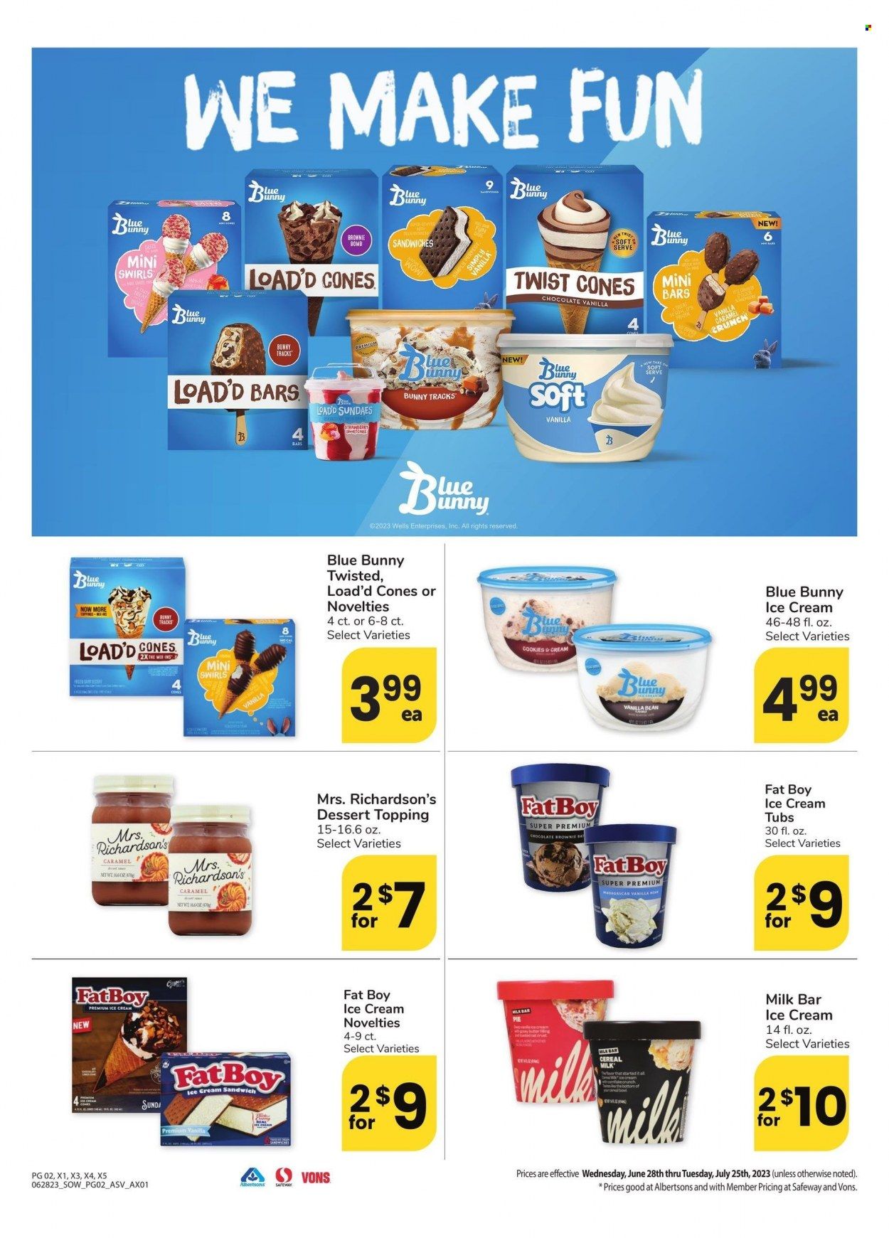Vons (NV) Weekly Ad Flyer Specials June 28 to July 25, 2023