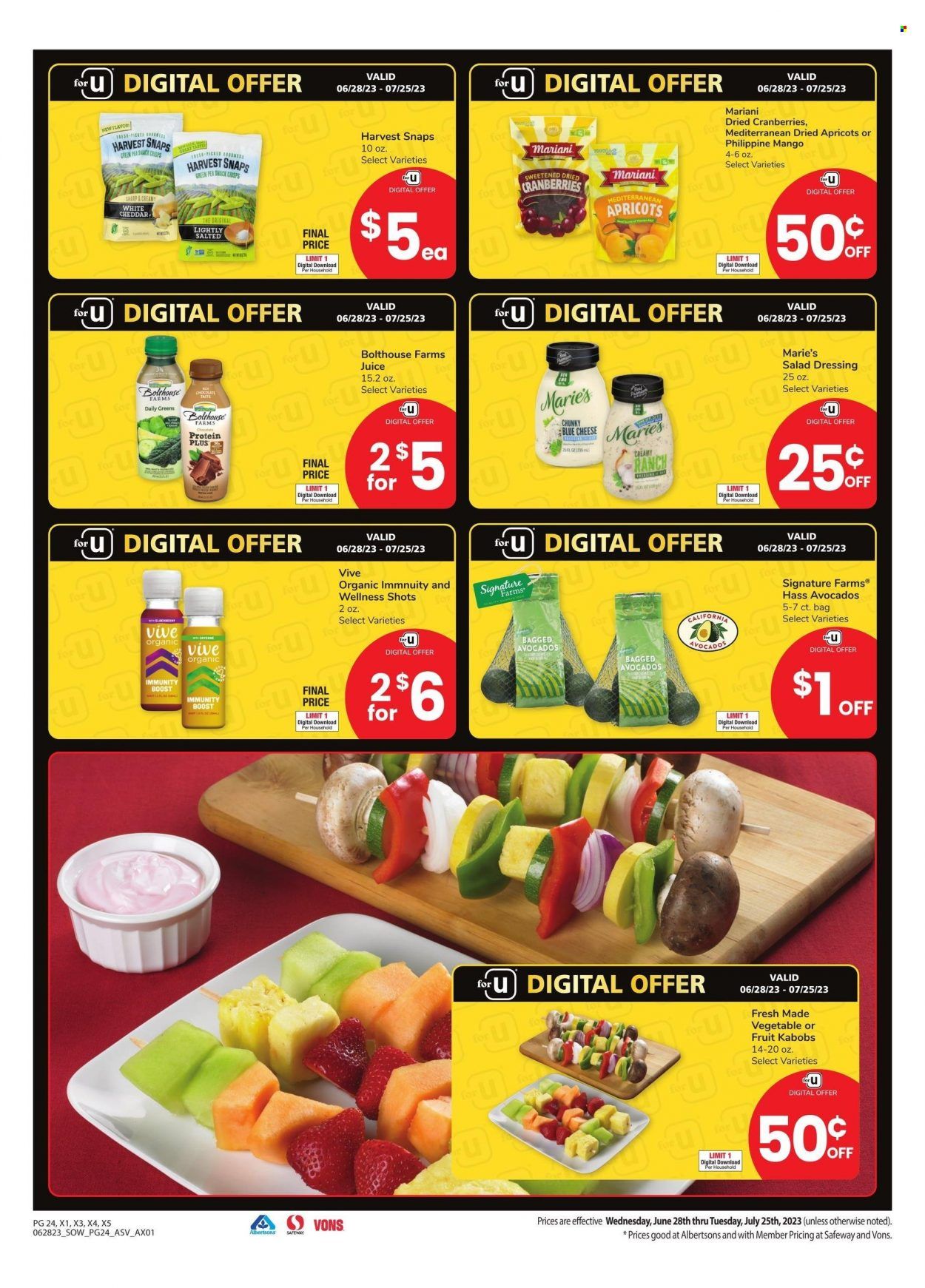 Vons (NV) Weekly Ad Flyer Specials June 28 to July 25, 2023