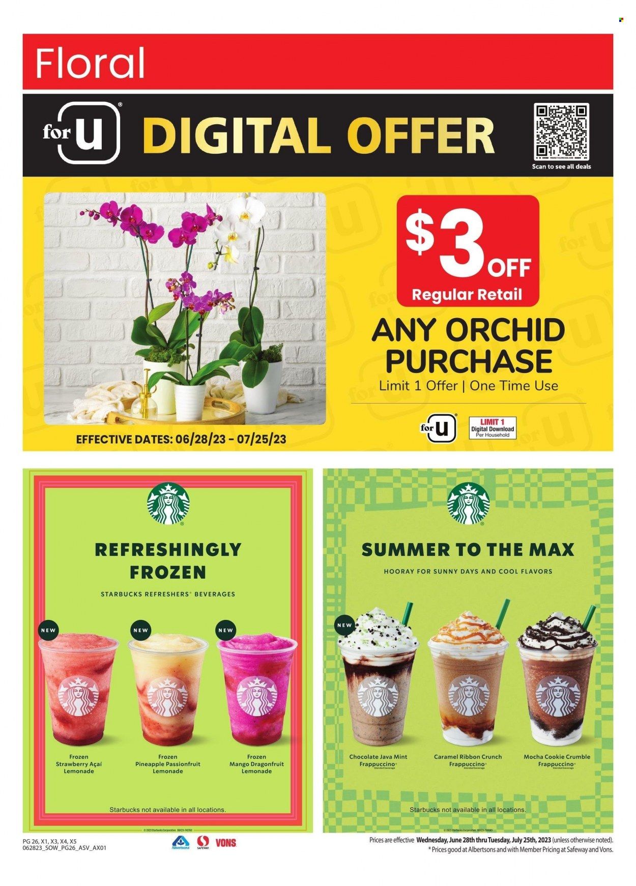 Vons (NV) Weekly Ad Flyer Specials June 28 to July 25, 2023