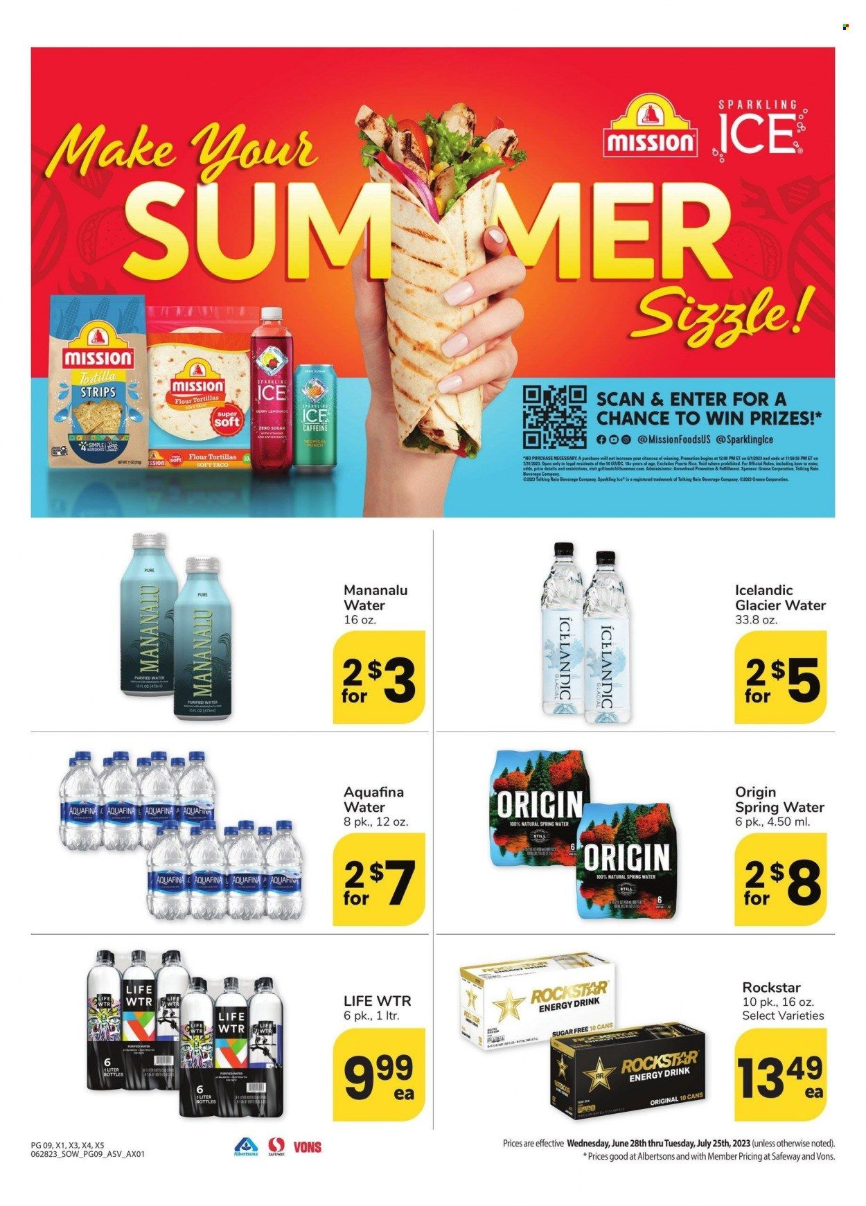 Vons (NV) Weekly Ad Flyer Specials June 28 to July 25, 2023