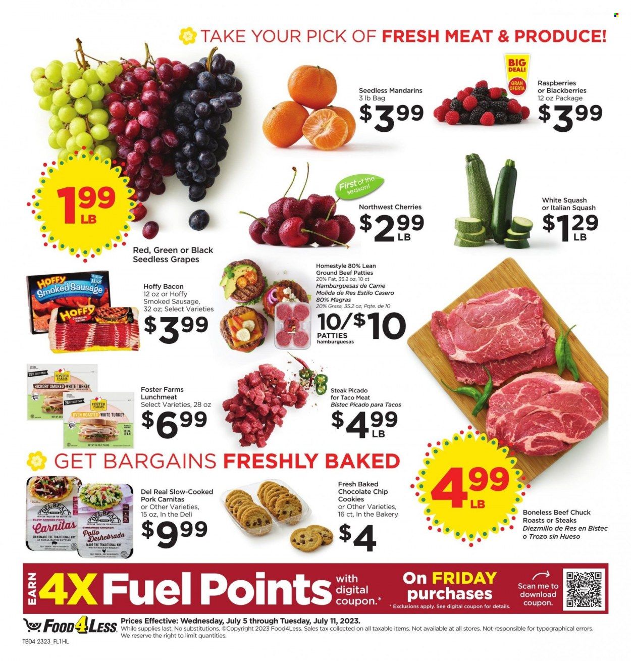 Food 4 Less (CA) Weekly Ad Flyer Specials July 5 to July 11, 2023