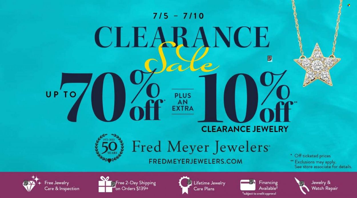 Fred Meyer (WA) Weekly Ad Flyer Specials July 5 to July 11, 2023