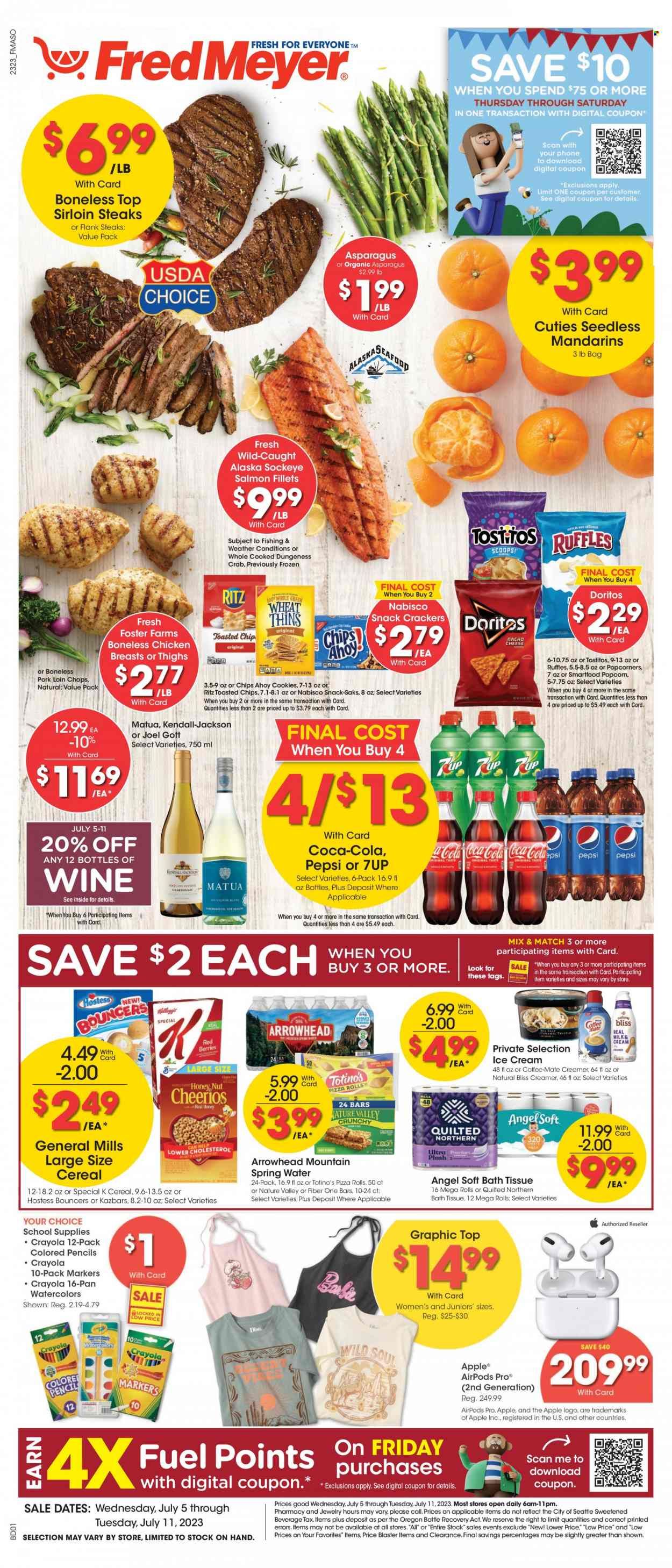 Fred Meyer (OR) Weekly Ad Flyer Specials July 5 to July 11, 2023