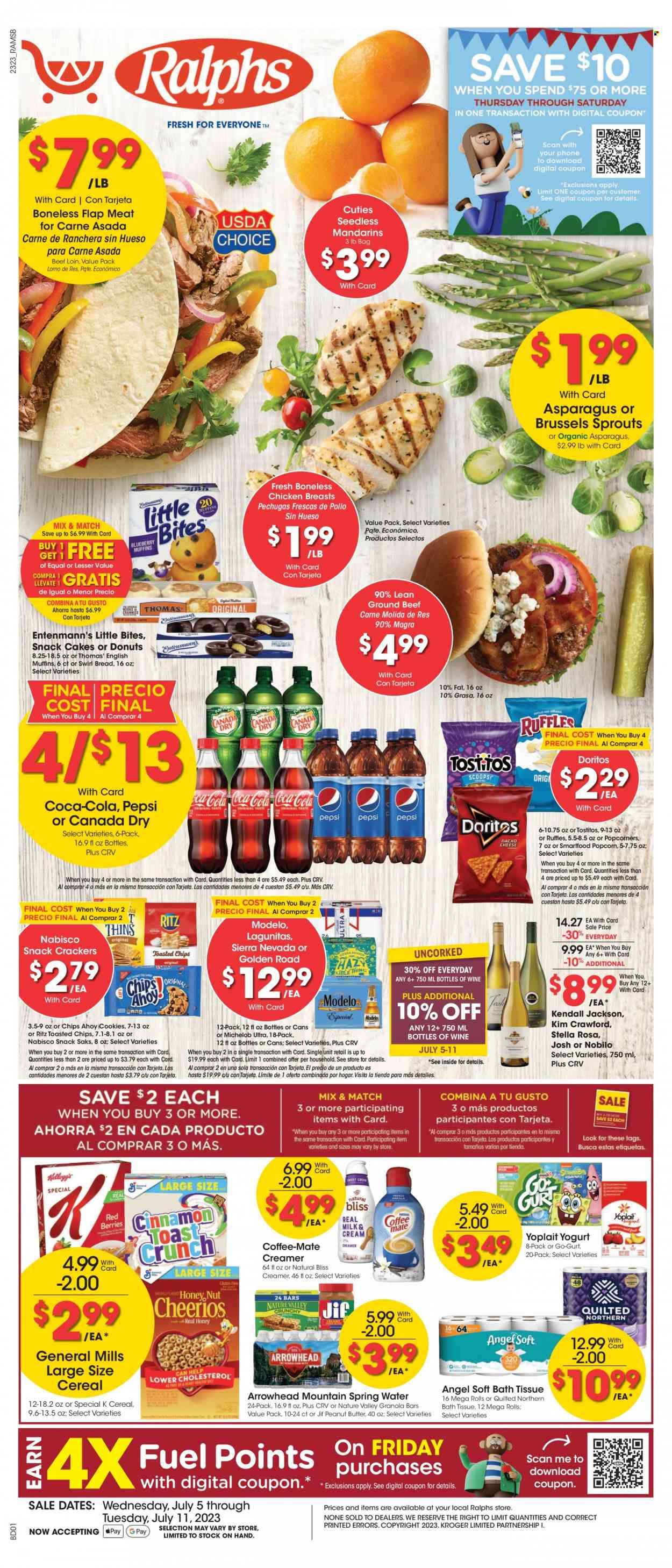 Ralphs (CA) Weekly Ad Flyer Specials July 5 to July 11, 2023