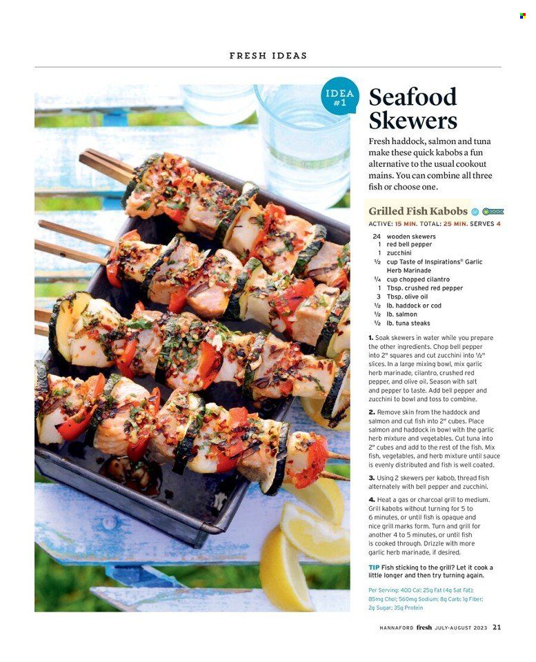 Hannaford (MA, ME, NH, NY, VT) Weekly Ad Flyer Specials July 1 to August 31, 2023
