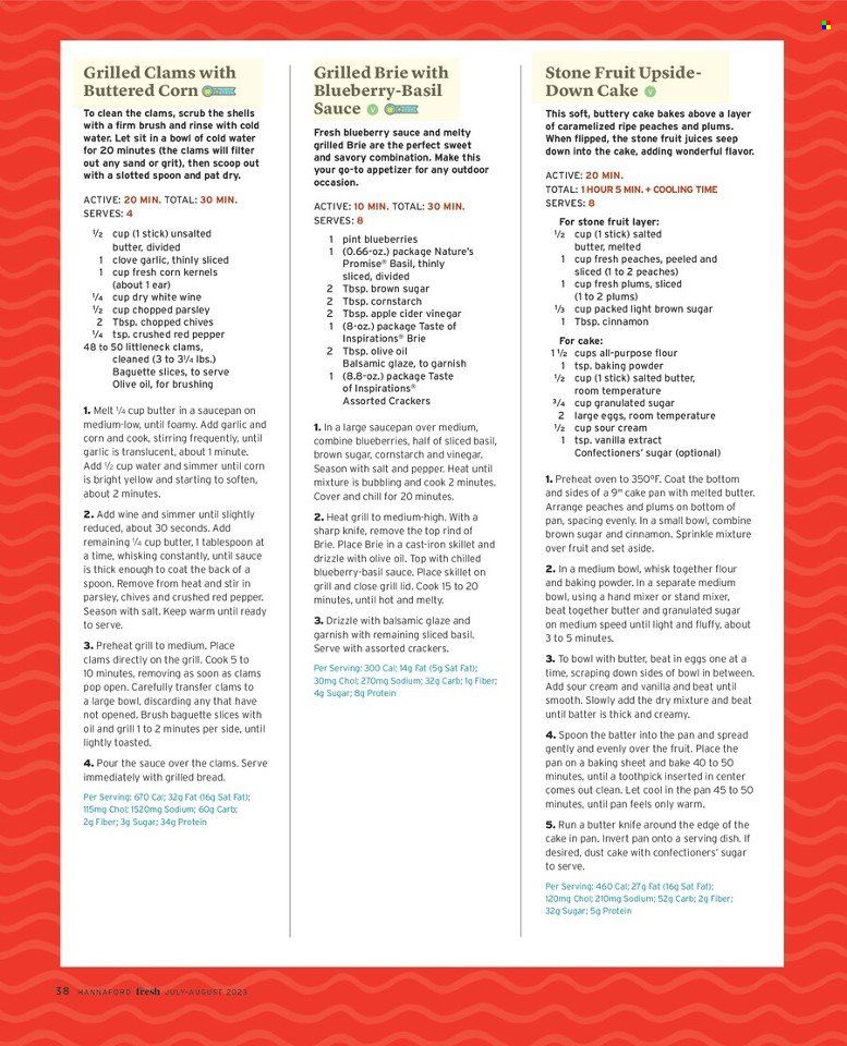 Hannaford (MA, ME, NH, NY, VT) Weekly Ad Flyer Specials July 1 to August 31, 2023