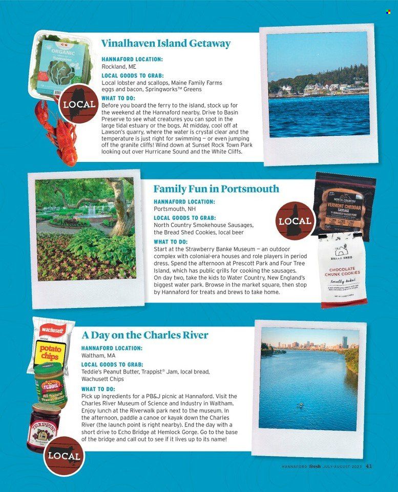 Hannaford (MA, ME, NH, NY, VT) Weekly Ad Flyer Specials July 1 to August 31, 2023