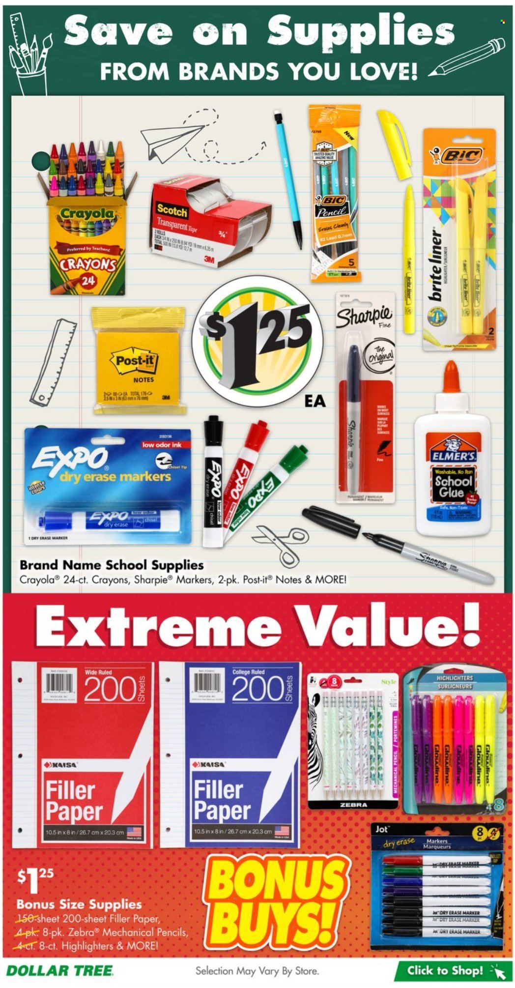 Dollar Tree Weekly Ad Flyer Specials July 5 to July 22, 2023