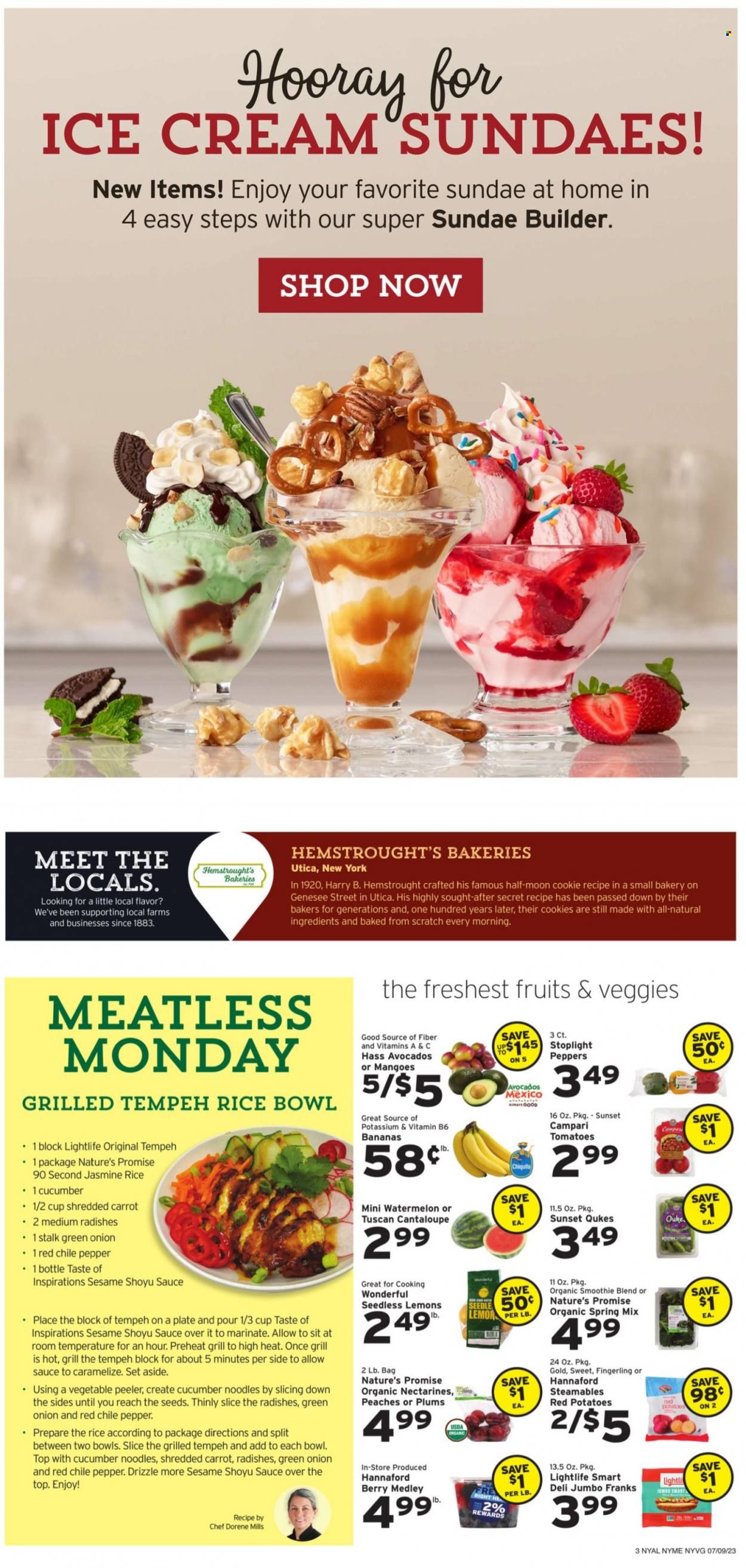 Hannaford (NY) Weekly Ad Flyer Specials July 9 to July 15, 2023