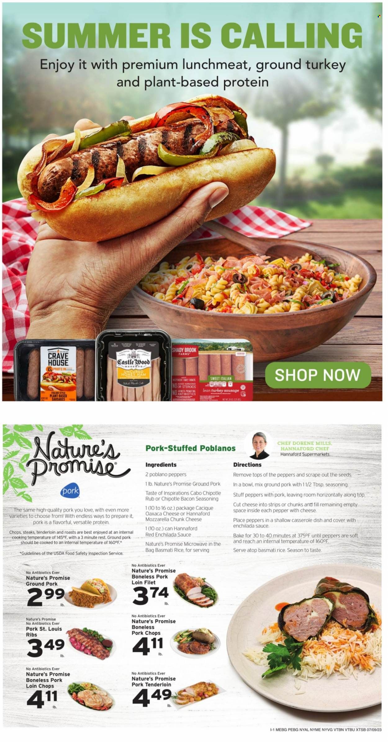 Hannaford (NY) Weekly Ad Flyer Specials July 9 to July 15, 2023