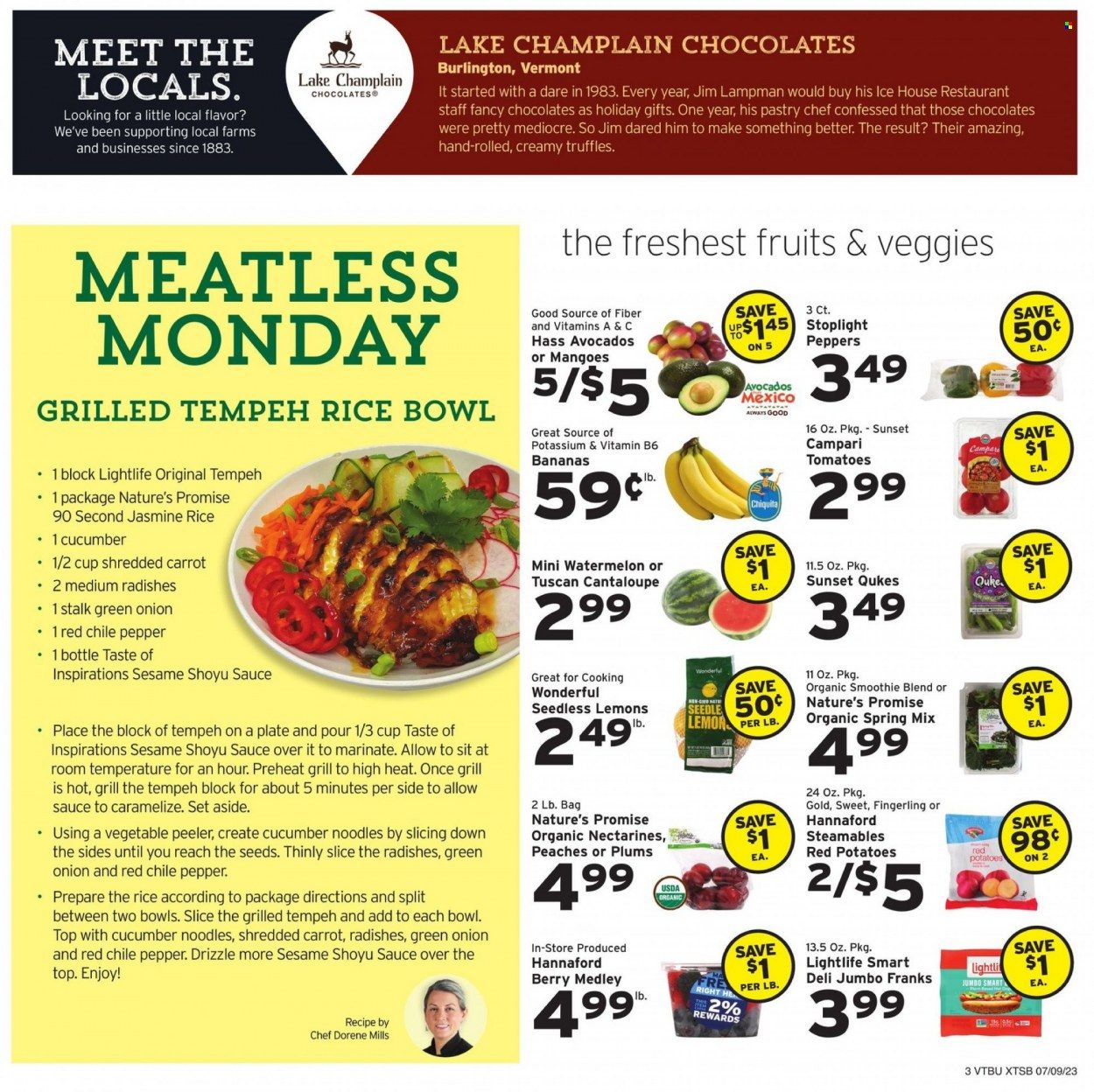Hannaford (VT) Weekly Ad Flyer Specials July 9 to July 15, 2023