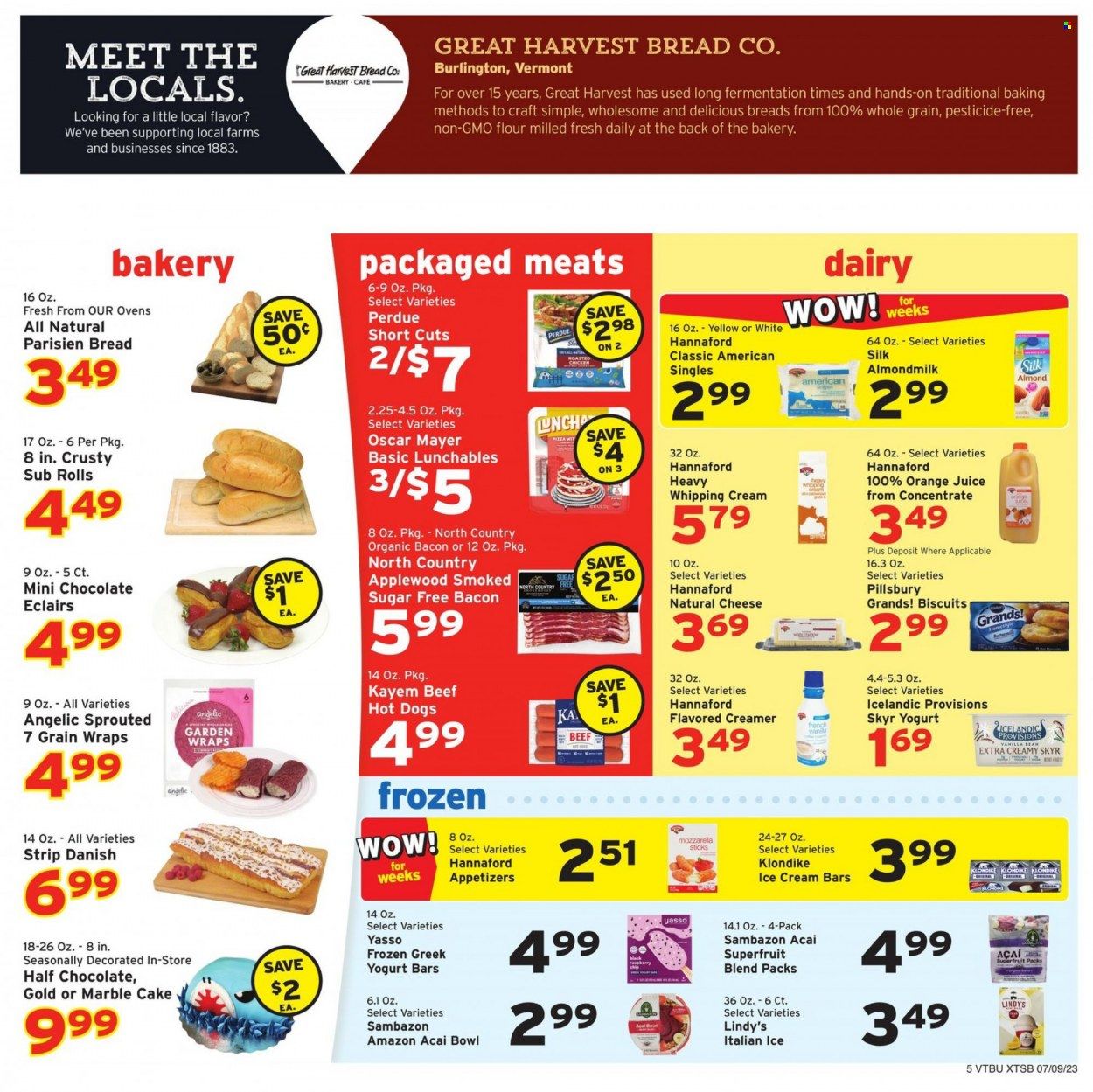 Hannaford (VT) Weekly Ad Flyer Specials July 9 to July 15, 2023