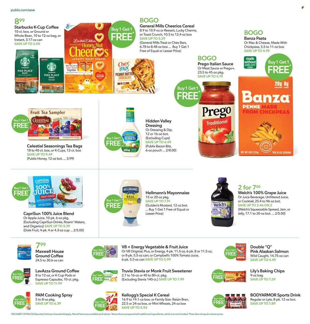 Publix (AL, FL, GA, NC, SC, TN) Weekly Ad Flyer Specials July 5 to July 11, 2023