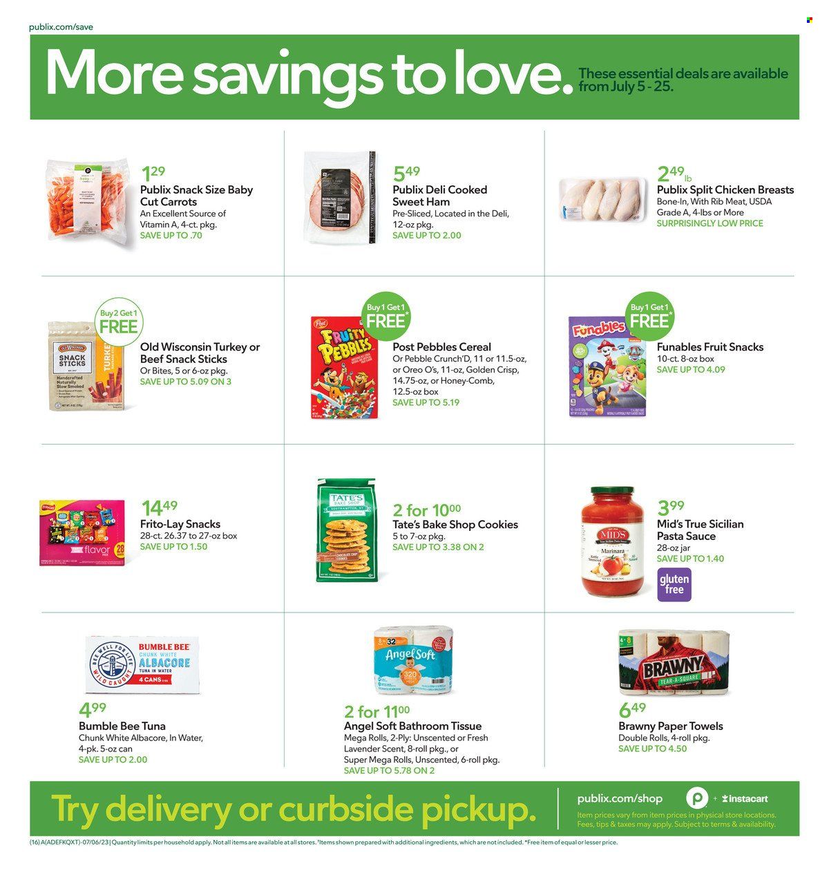Publix (AL, FL, GA, NC, SC, TN) Weekly Ad Flyer Specials July 5 to July 11, 2023
