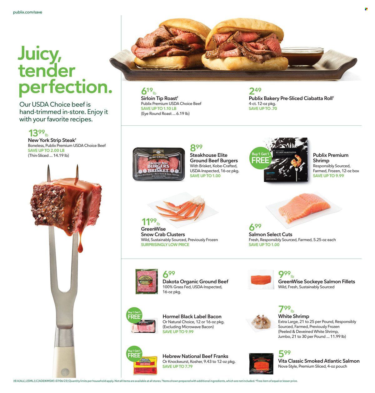 Publix (AL, FL, GA, NC, SC, TN) Weekly Ad Flyer Specials July 5 to July 11, 2023
