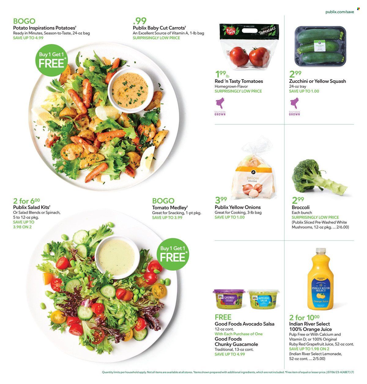 Publix (AL, FL, GA, NC, SC, TN) Weekly Ad Flyer Specials July 5 to July 11, 2023