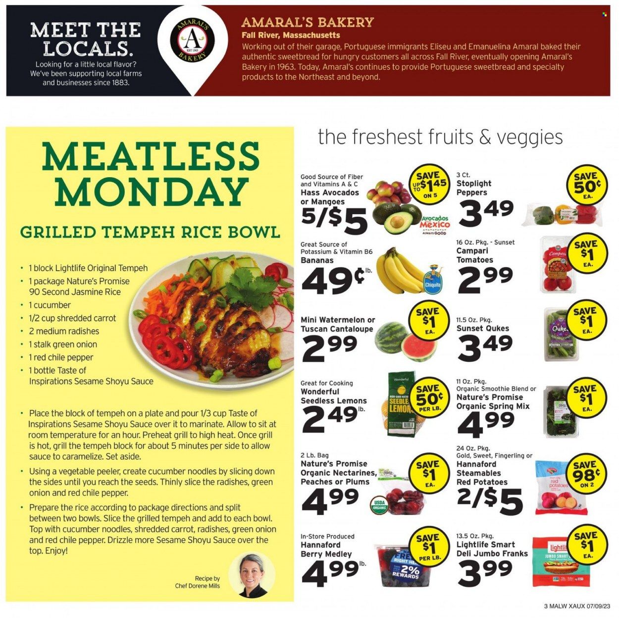 Hannaford (MA) Weekly Ad Flyer Specials July 9 to July 15, 2023