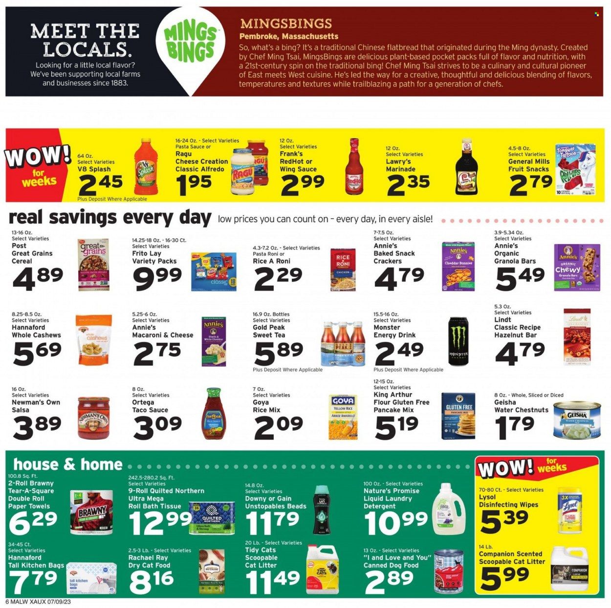 Hannaford (MA) Weekly Ad Flyer Specials July 9 to July 15, 2023