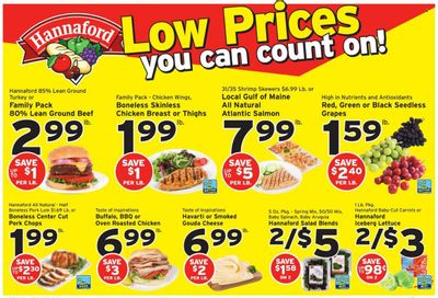 Hannaford (ME) Weekly Ad Flyer Specials July 9 to July 15, 2023