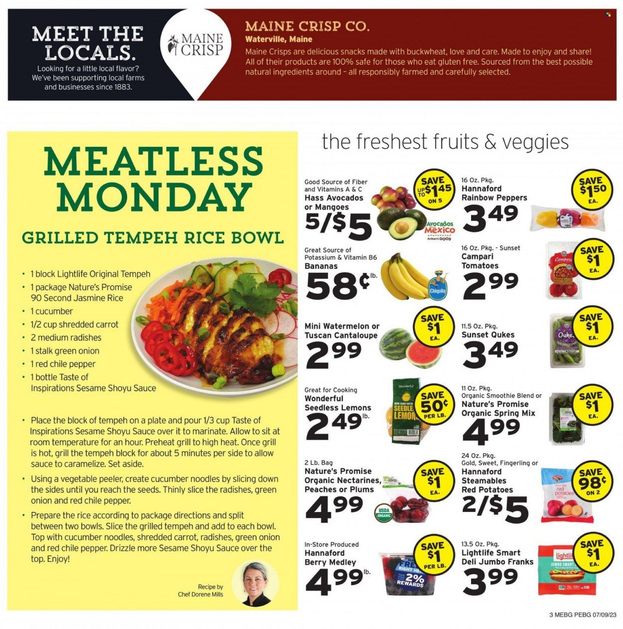 Hannaford (ME) Weekly Ad Flyer Specials July 9 to July 15, 2023