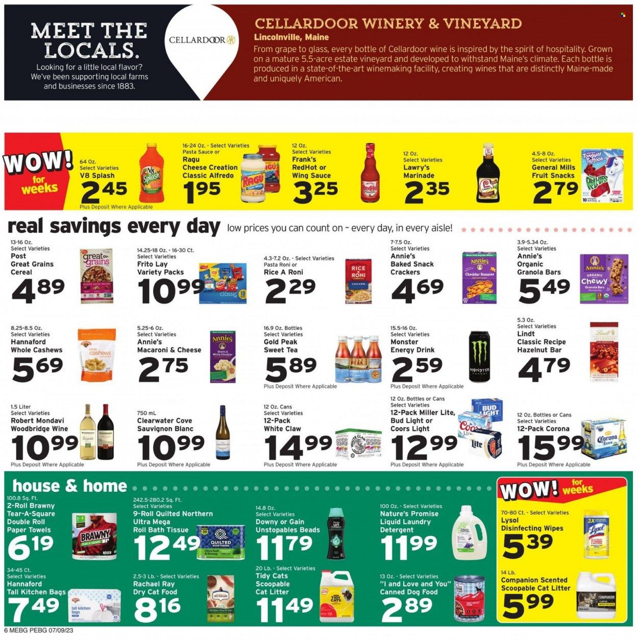 Hannaford (ME) Weekly Ad Flyer Specials July 9 to July 15, 2023