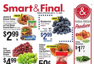 Smart & Final (CA) Weekly Ad Flyer Specials July 5 to July 11, 2023