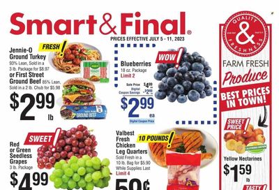 Smart & Final (CA) Weekly Ad Flyer Specials July 5 to July 11, 2023