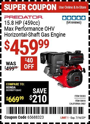 Harbor Freight Weekly Ad Flyer Specials July 5 to July 16, 2023
