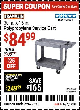 Harbor Freight Weekly Ad Flyer Specials July 5 to July 16, 2023