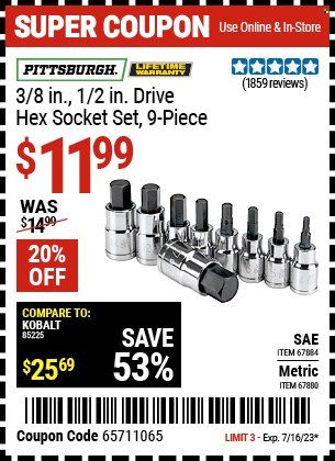 Harbor Freight Weekly Ad Flyer Specials July 5 to July 16, 2023