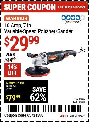 Harbor Freight Weekly Ad Flyer Specials July 5 to July 16, 2023