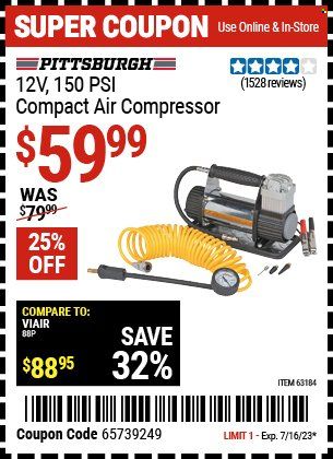 Harbor Freight Weekly Ad Flyer Specials July 5 to July 16, 2023
