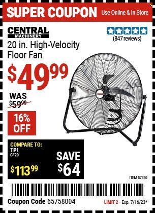 Harbor Freight Weekly Ad Flyer Specials July 5 to July 16, 2023