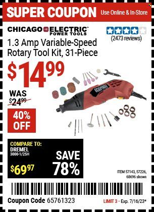 Harbor Freight Weekly Ad Flyer Specials July 5 to July 16, 2023