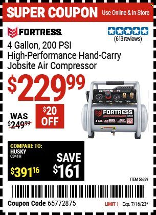 Harbor Freight Weekly Ad Flyer Specials July 5 to July 16, 2023