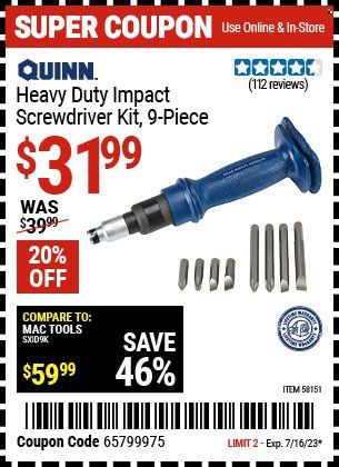 Harbor Freight Weekly Ad Flyer Specials July 5 to July 16, 2023