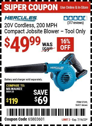 Harbor Freight Weekly Ad Flyer Specials July 5 to July 16, 2023