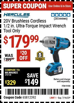 Harbor Freight Weekly Ad Flyer Specials July 5 to July 16, 2023