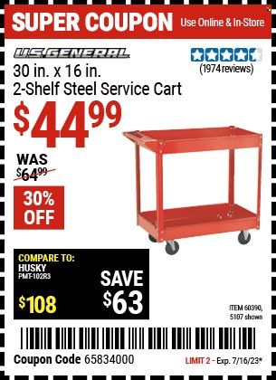 Harbor Freight Weekly Ad Flyer Specials July 5 to July 16, 2023