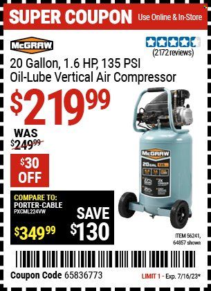 Harbor Freight Weekly Ad Flyer Specials July 5 to July 16, 2023