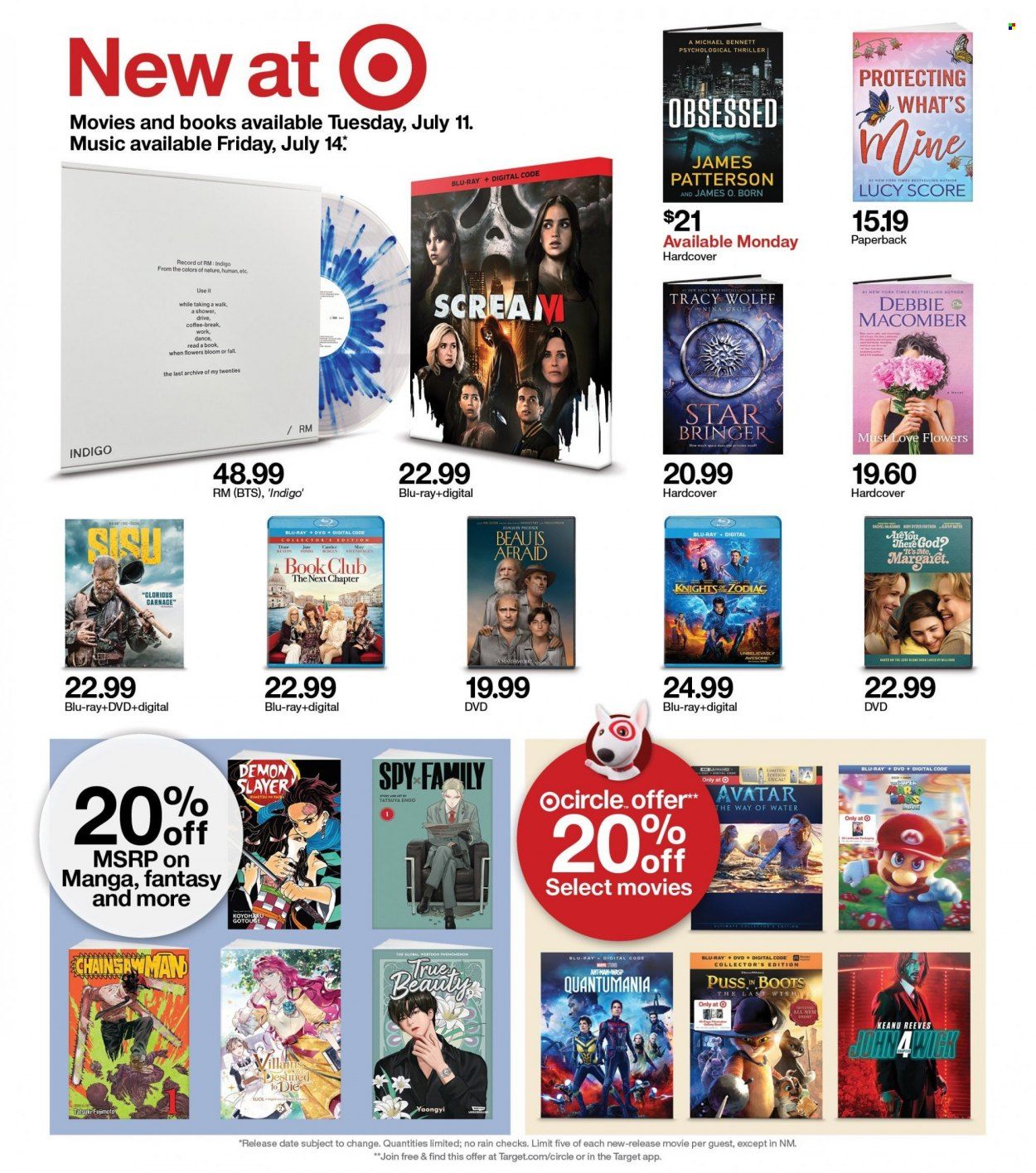 Target Weekly Ad Flyer Specials July 9 to July 15, 2023